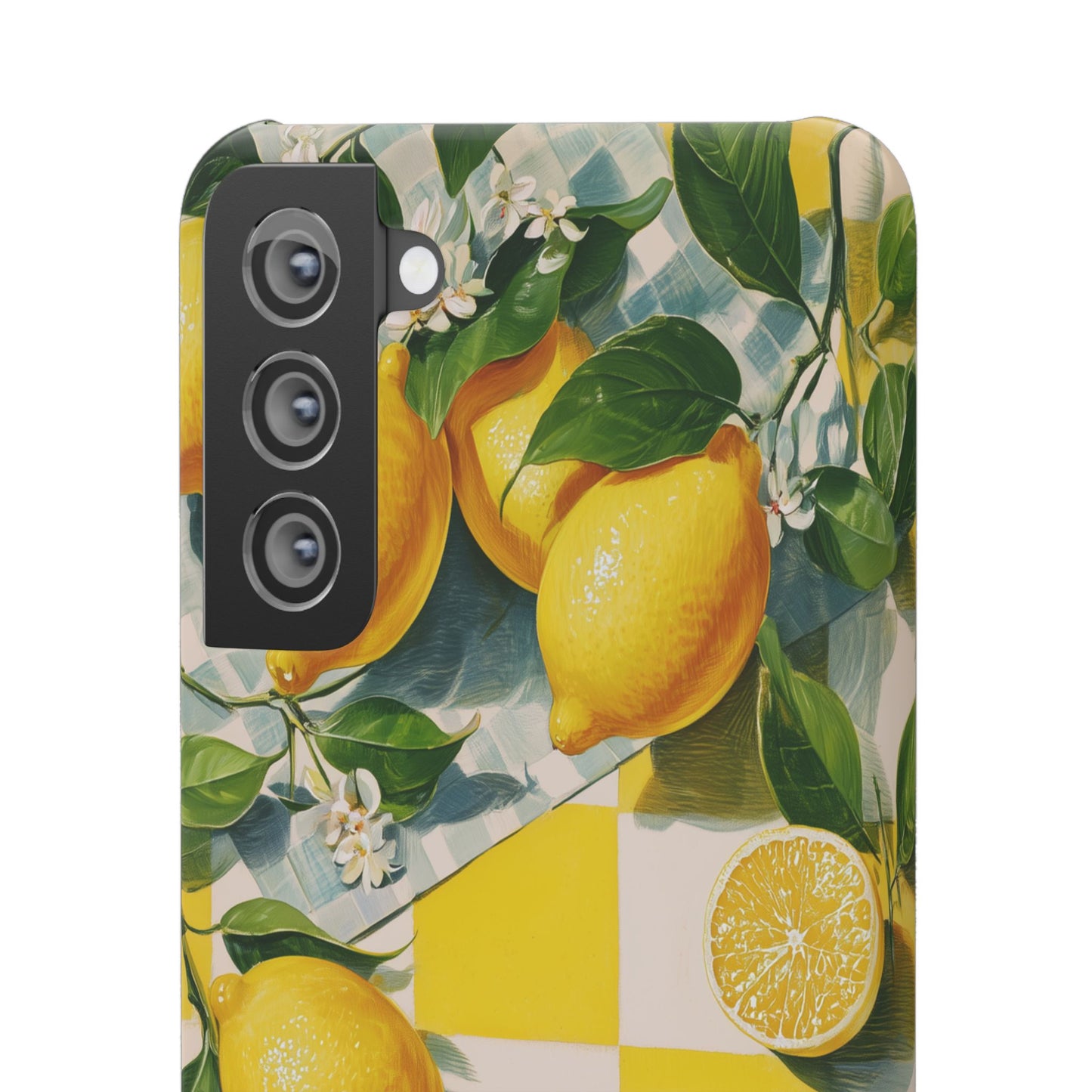 Picnic Lemon - Slim Phone Case