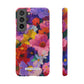 Painted Petals - Slim Phone Case