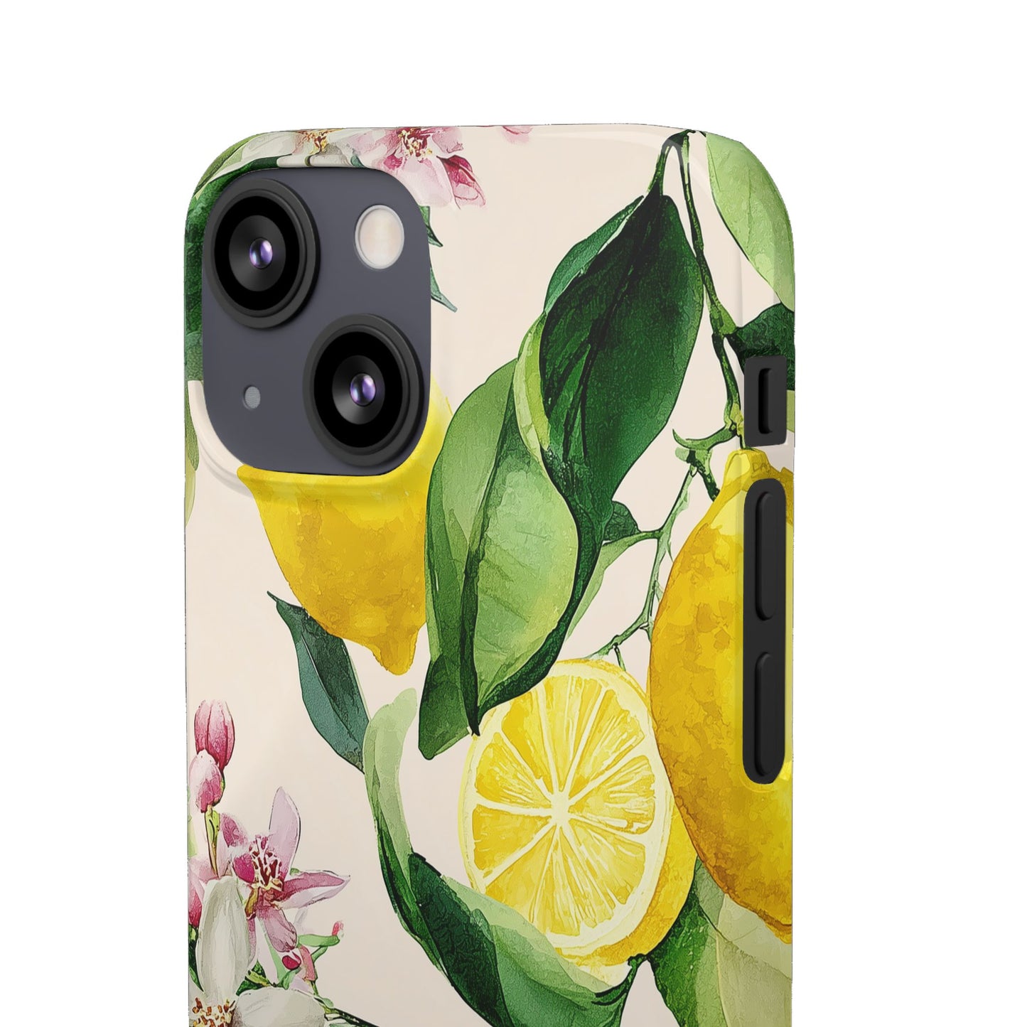 Lemon Blossom - Slim Phone Case