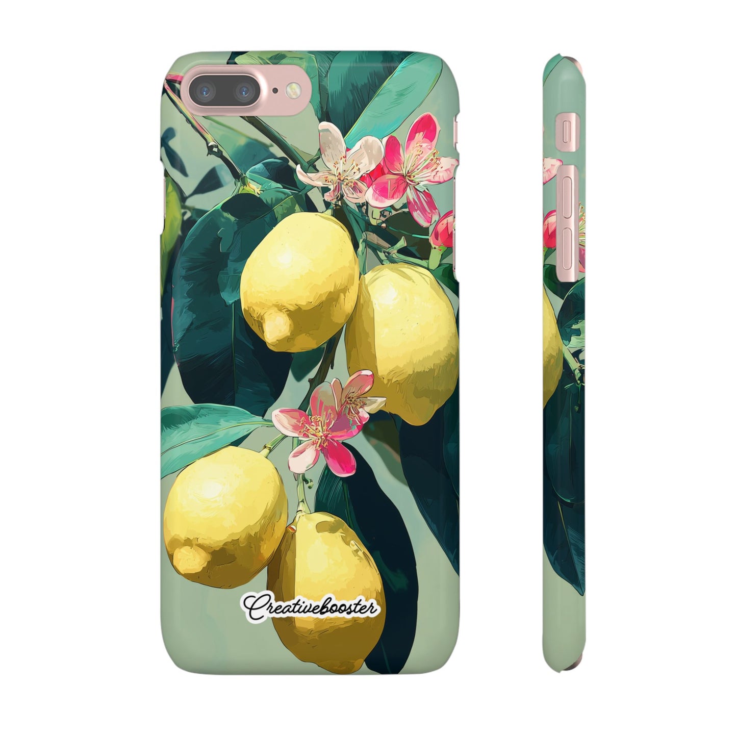 Lemon Bloom - Slim Phone Case