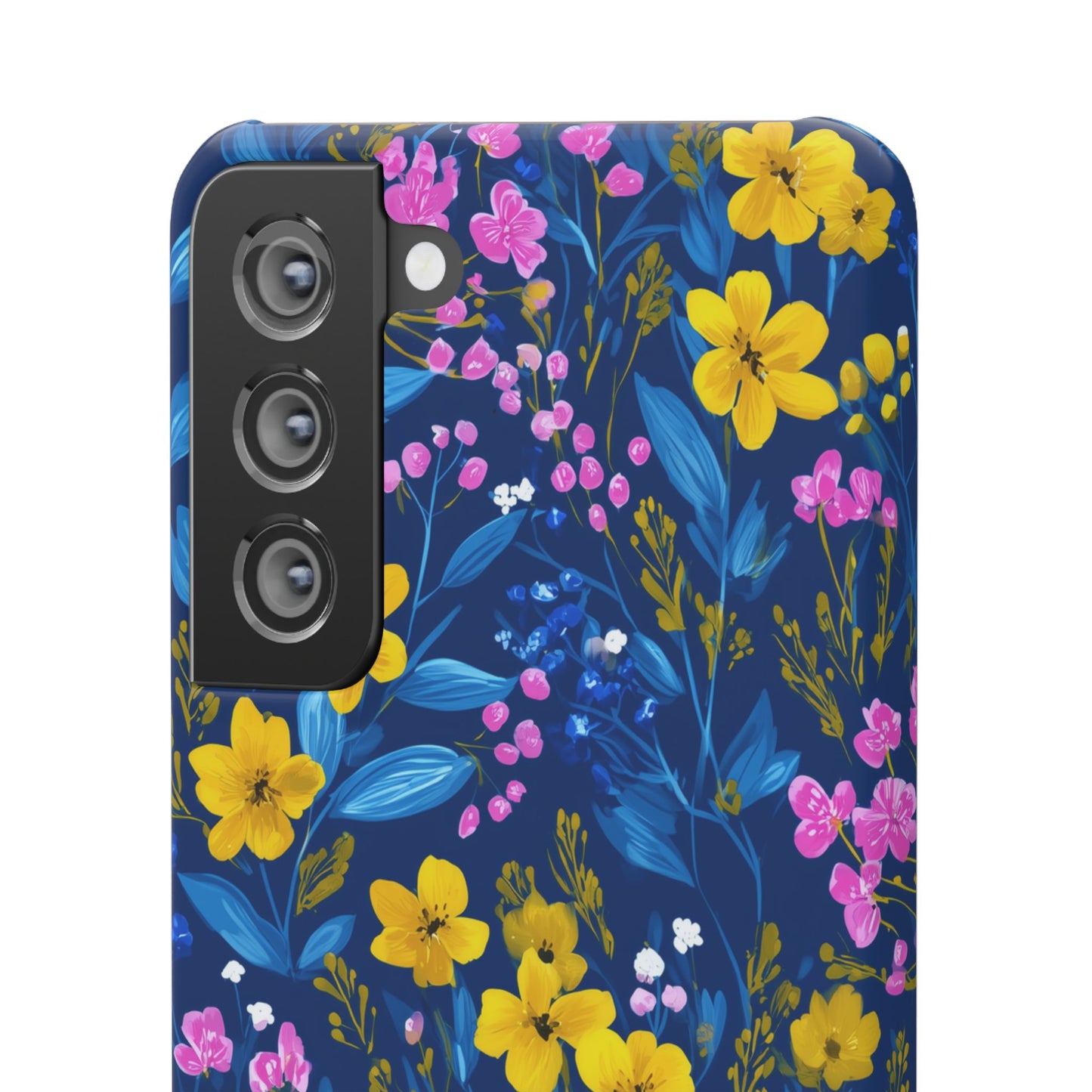 Midnight Petals - Slim Phone Case