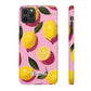 Retro Lemon - Slim Phone Case
