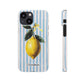 Ribbon Lemon - Slim Phone Case