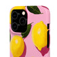 Retro Lemon - Slim Phone Case
