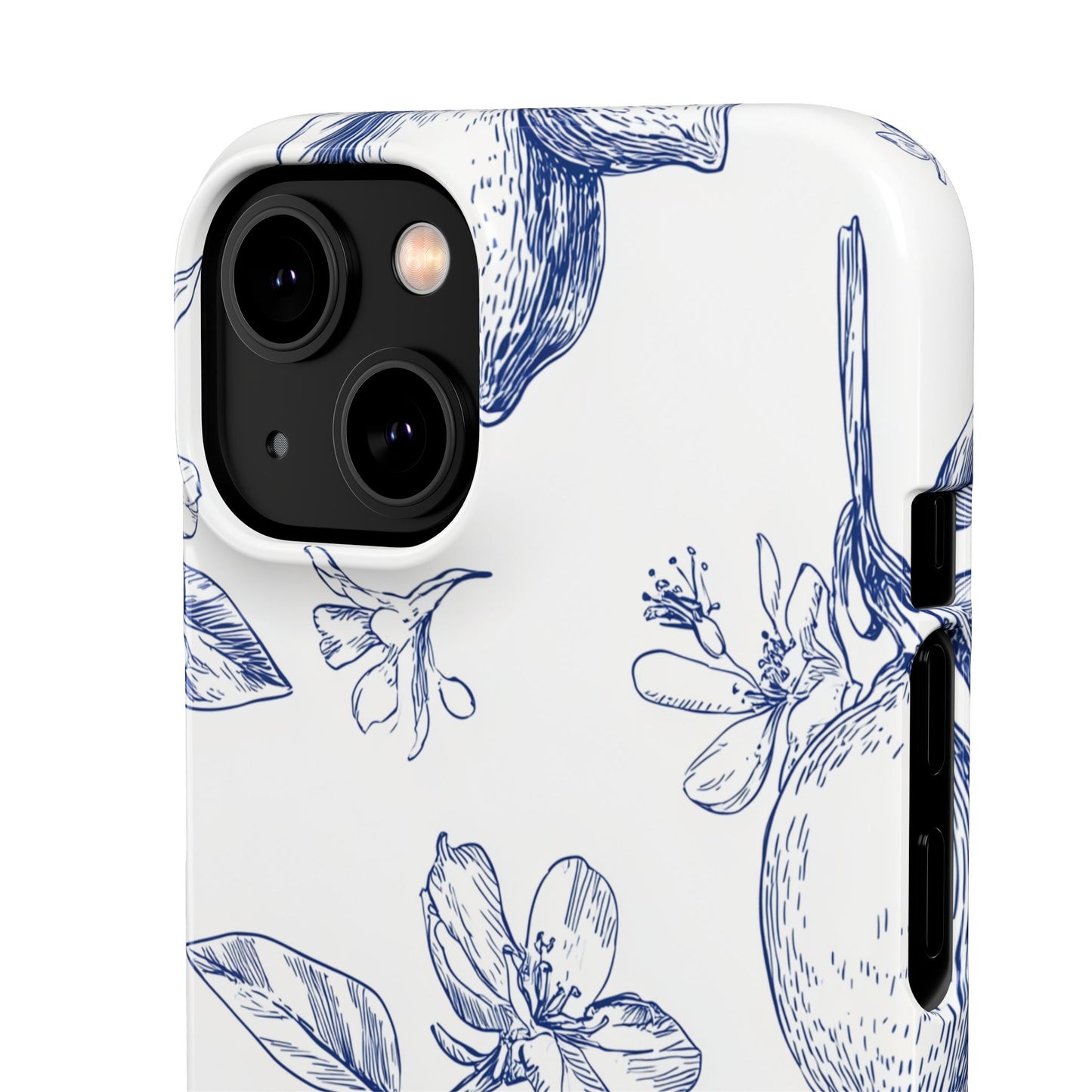 Indigo Sketch - Slim Phone Case