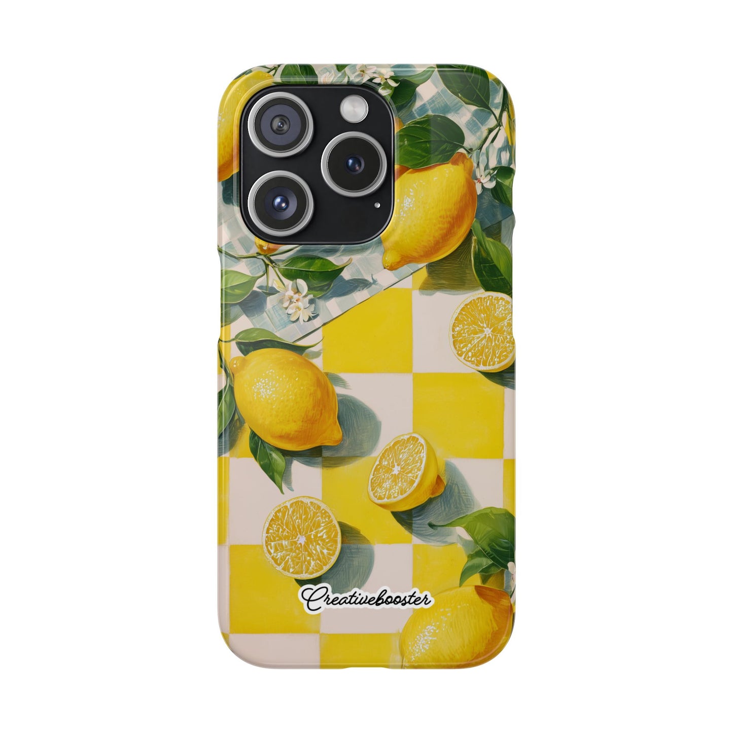 Picnic Lemon - Slim Phone Case