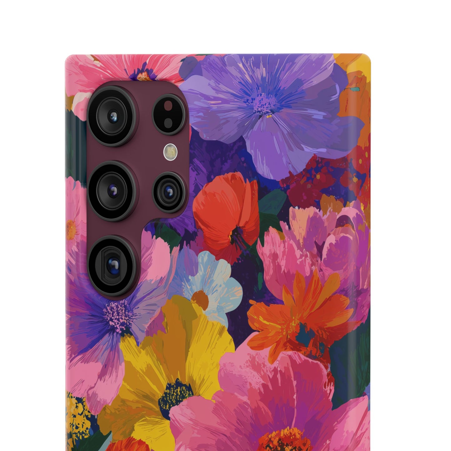 Painted Petals - Slim Phone Case