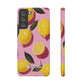 Retro Lemon - Slim Phone Case