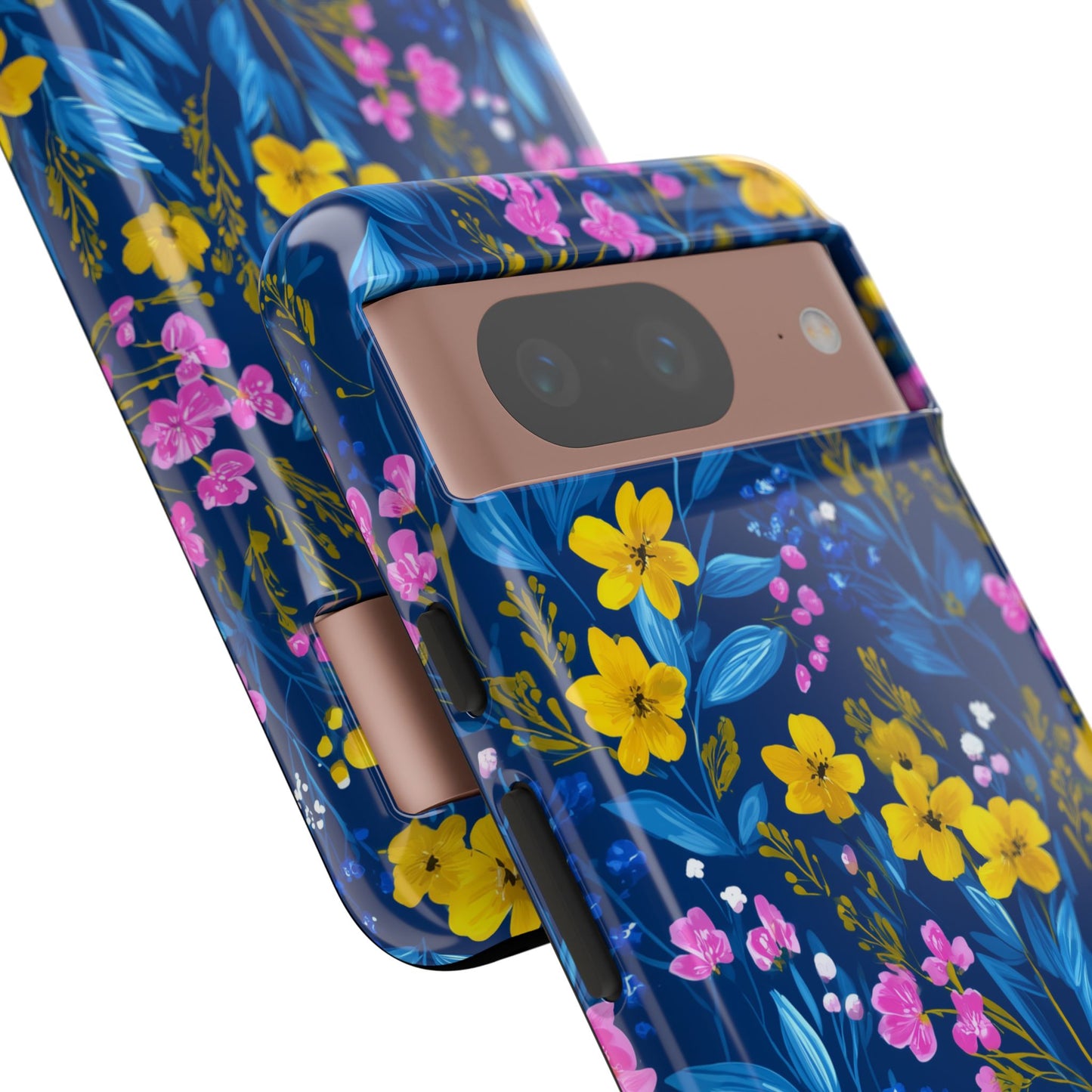 Midnight Petals - Tough Phone Case