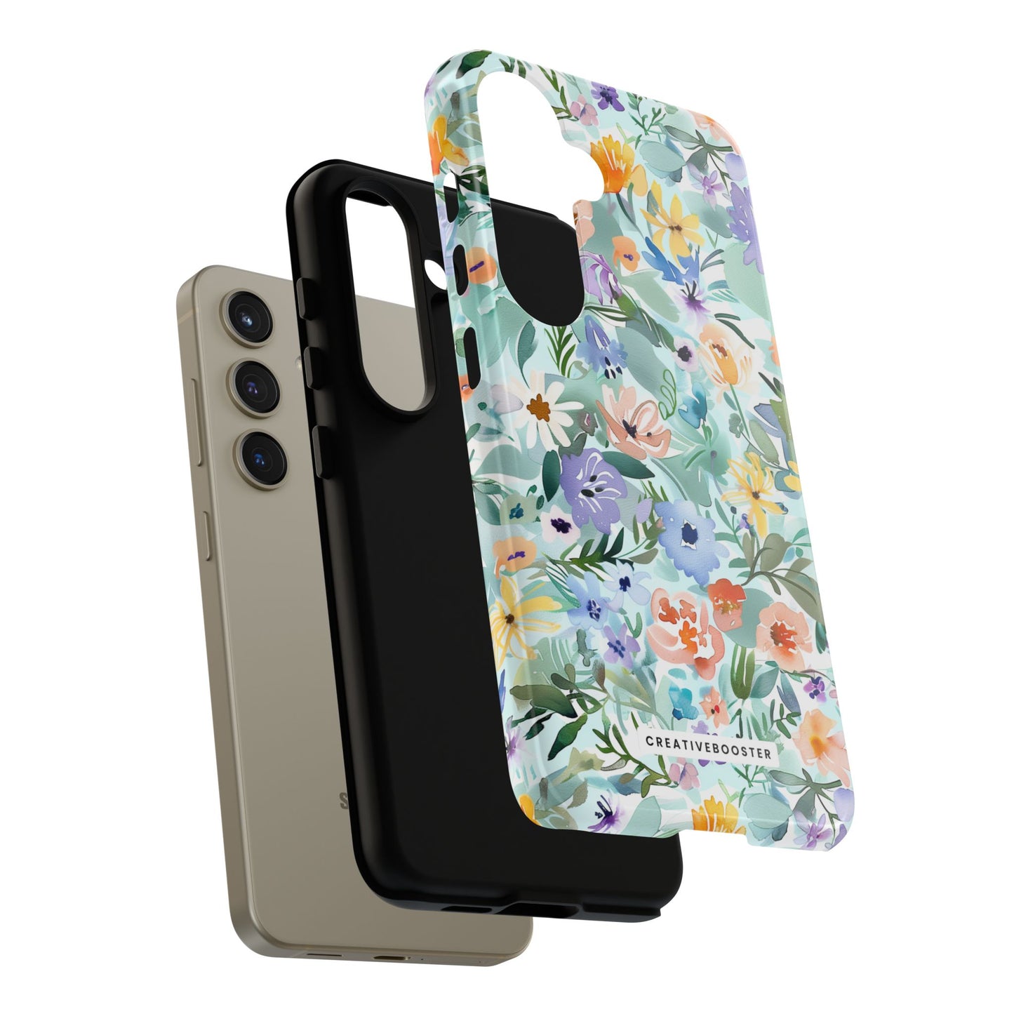 Watercolor Meadow - Tough Phone Case