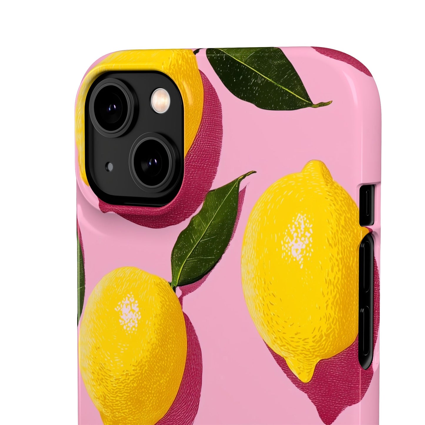 Retro Lemon - Slim Phone Case
