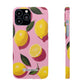 Retro Lemon - Slim Phone Case