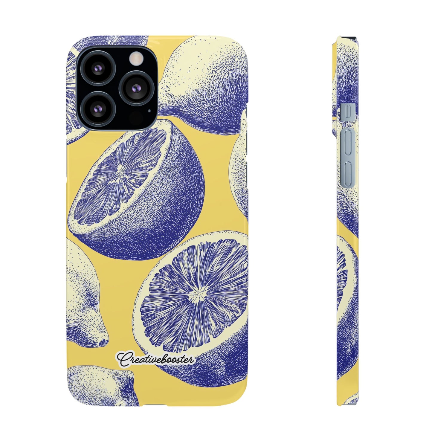 Indigo Citrus - Slim Phone Case