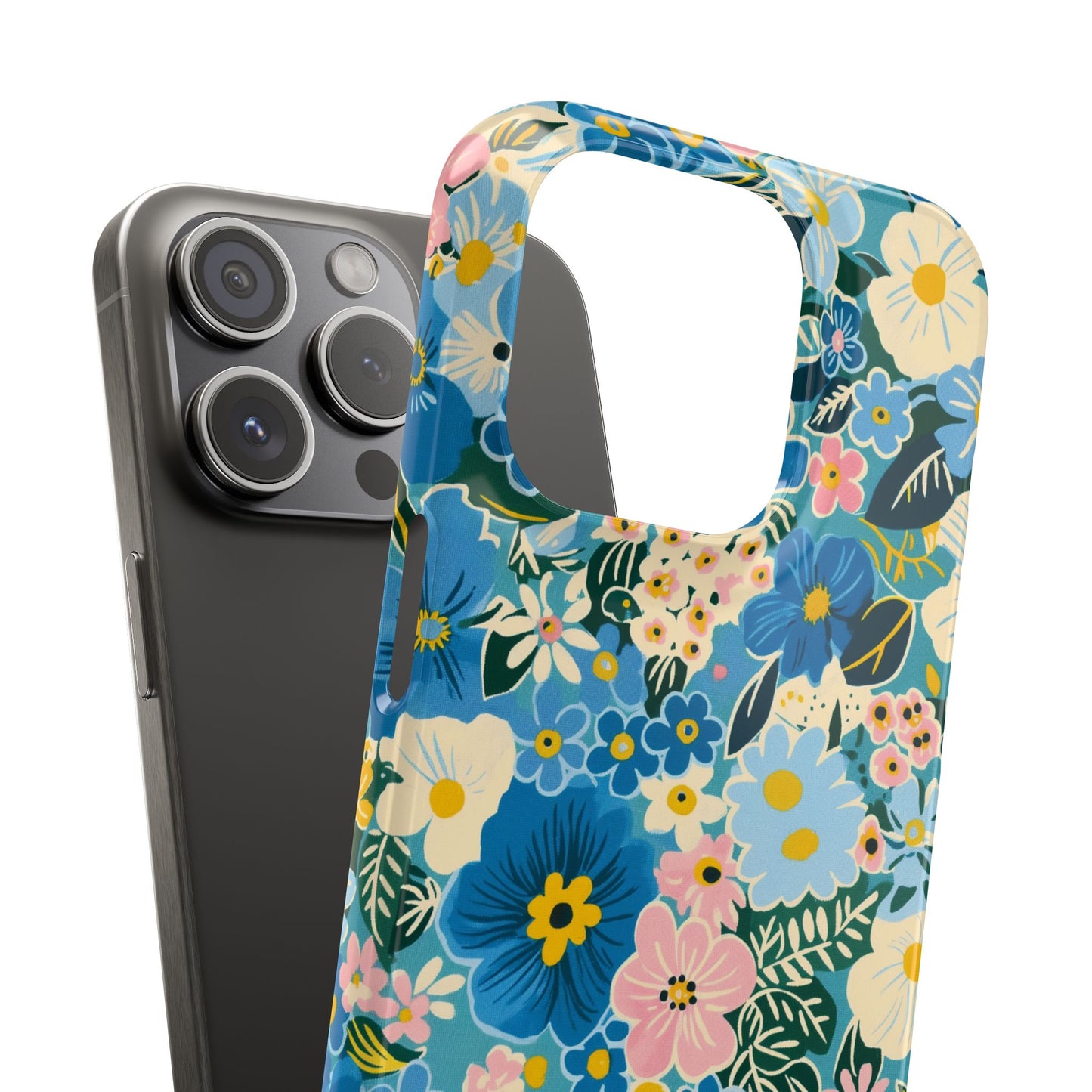 Coastal Bloom - Slim Phone Case