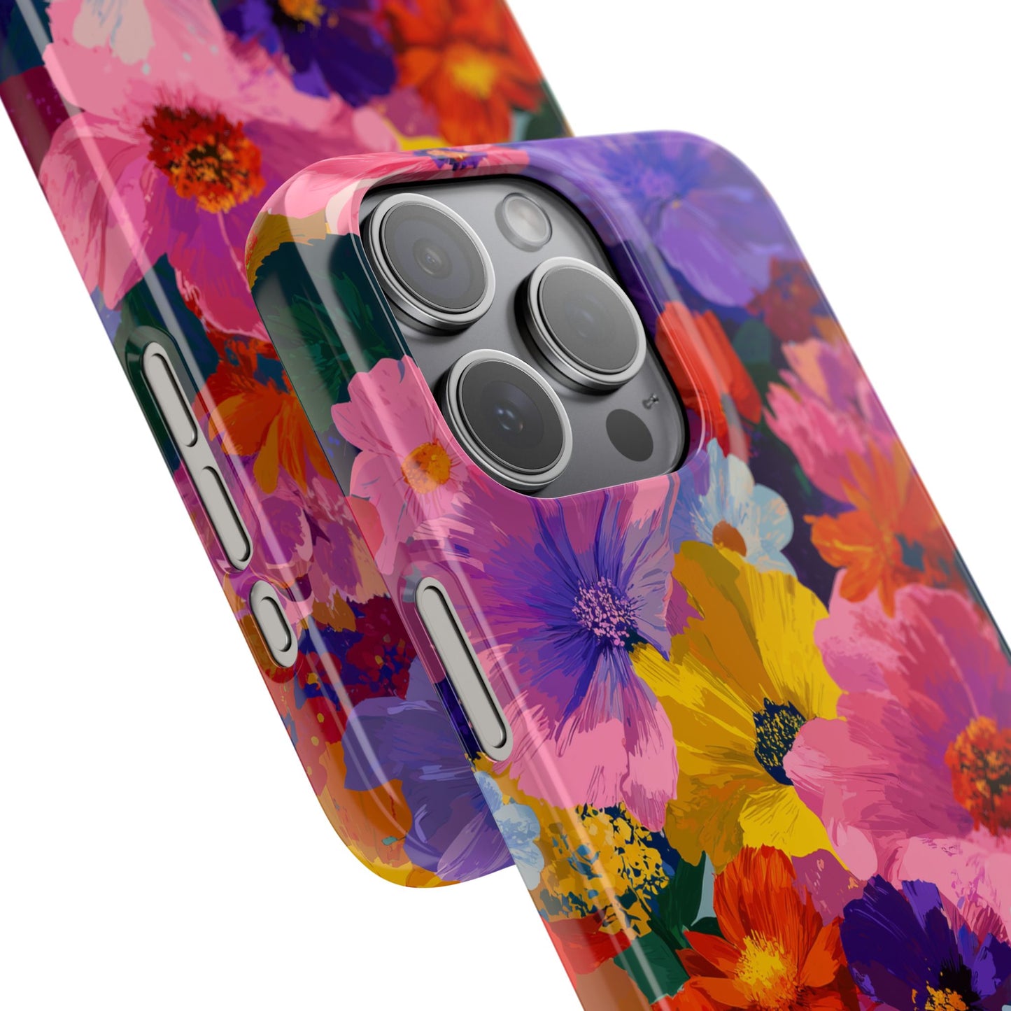 Painted Petals - Slim Phone Case