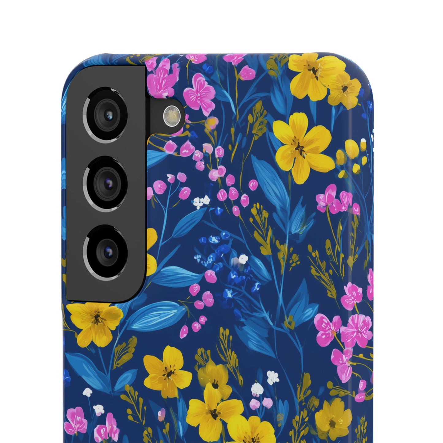 Midnight Petals - Slim Phone Case