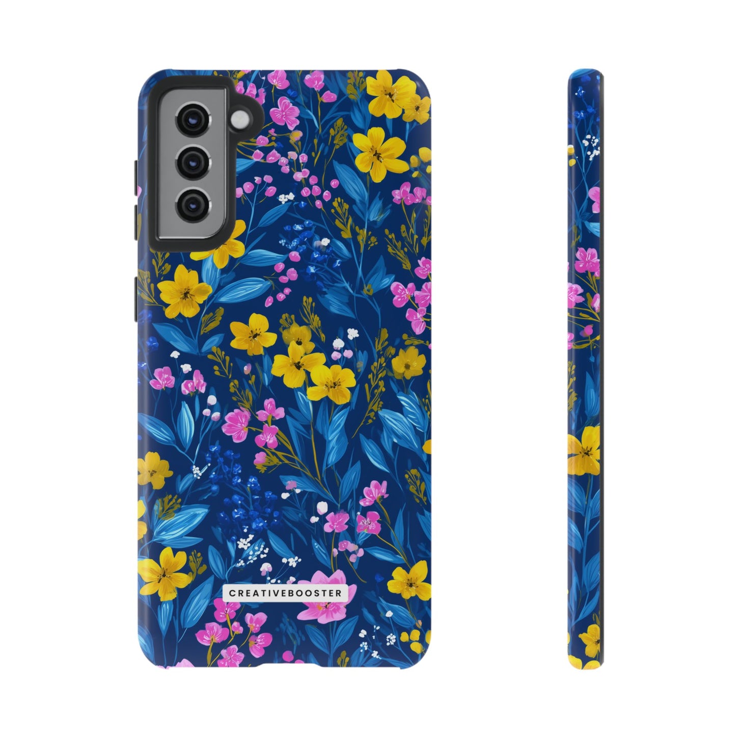 Midnight Petals - Tough Phone Case