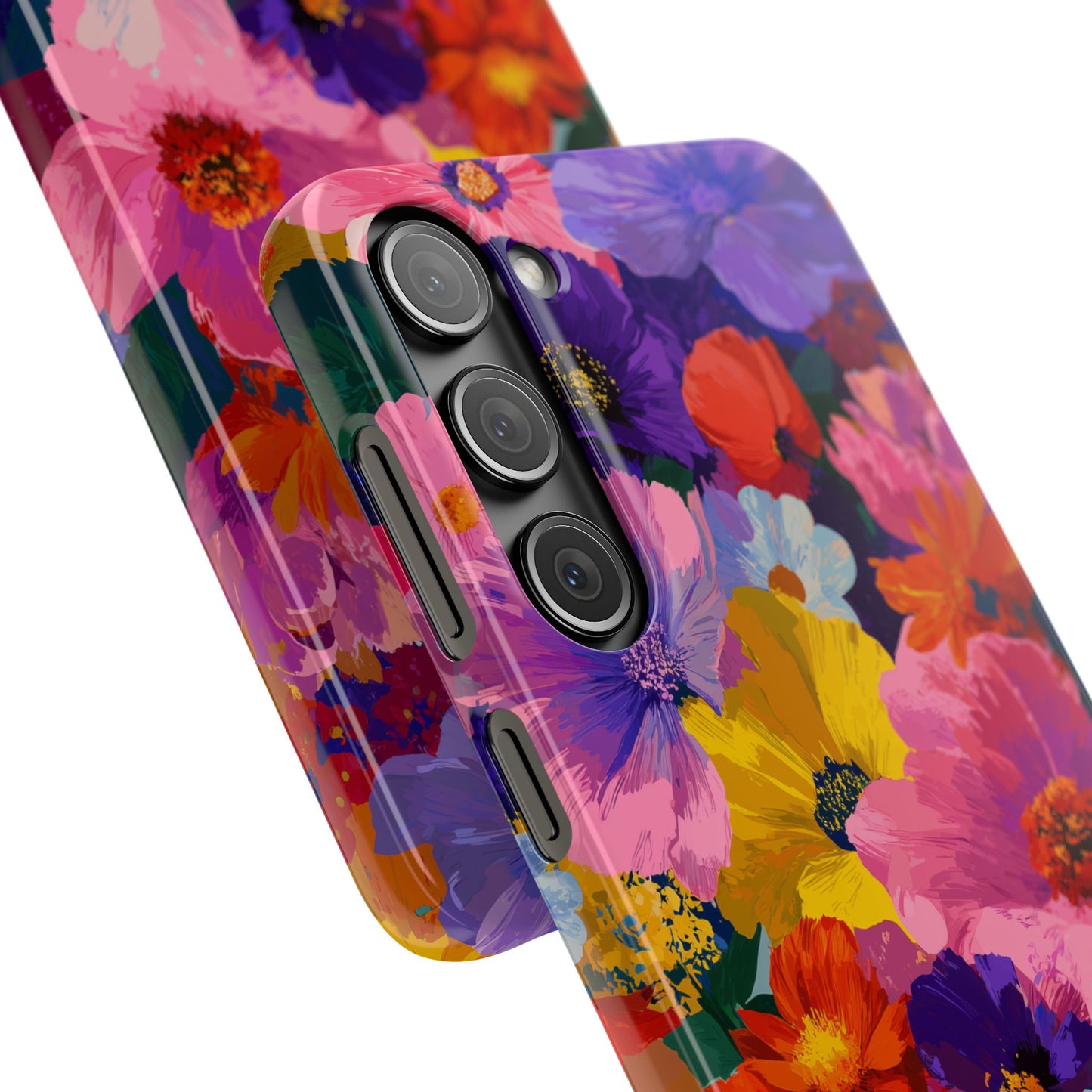Painted Petals - Slim Phone Case