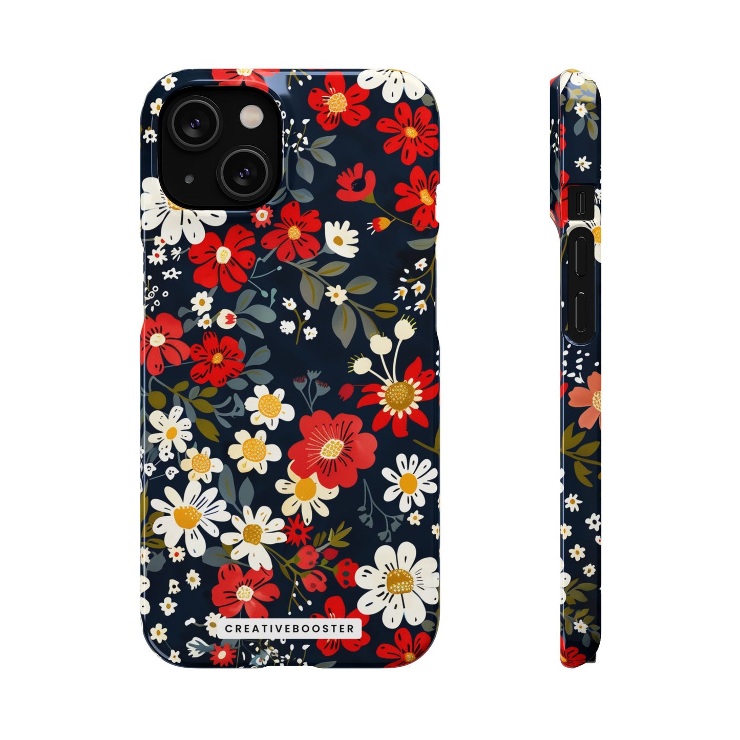 Retro Daisy - Slim Phone Case