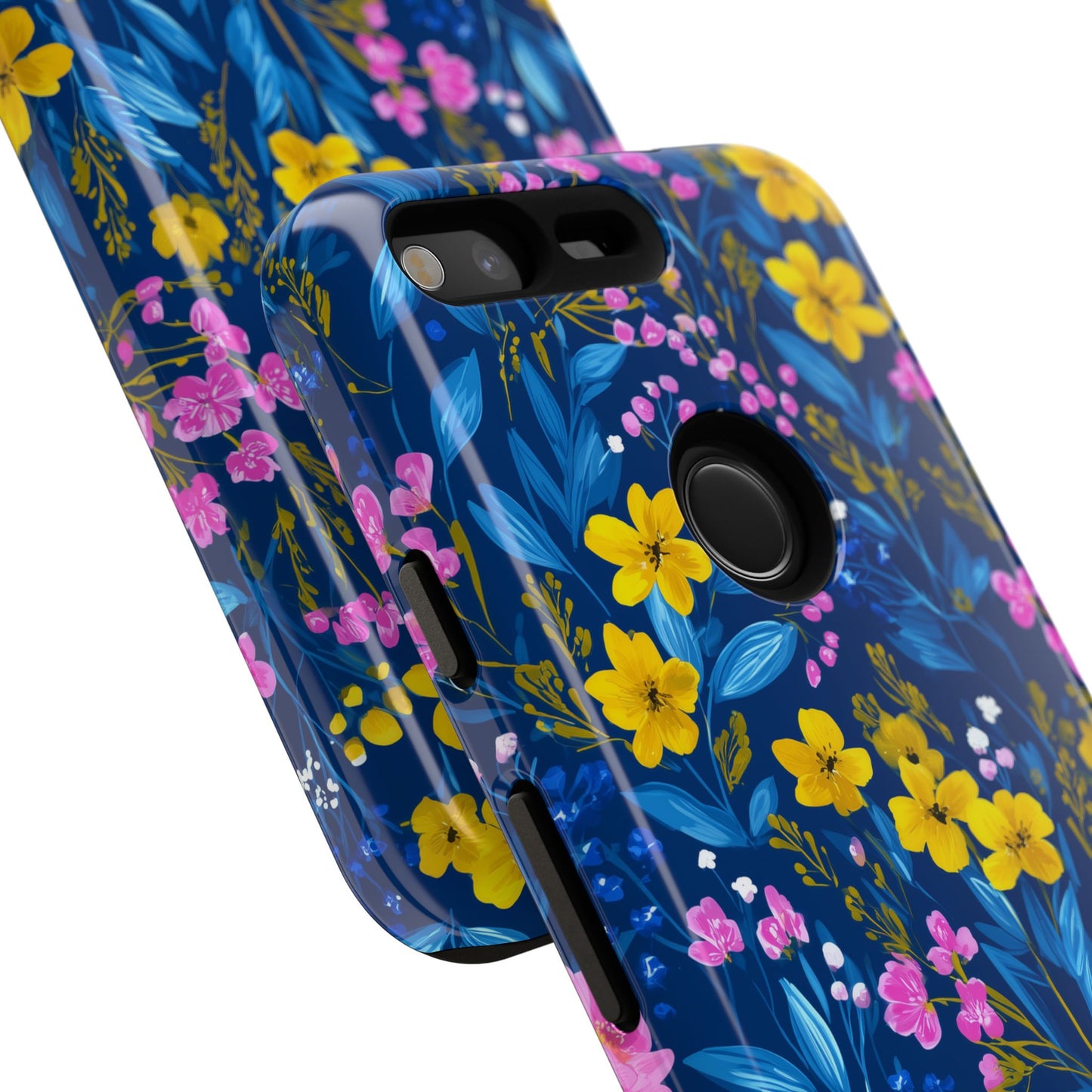 Midnight Petals - Tough Phone Case