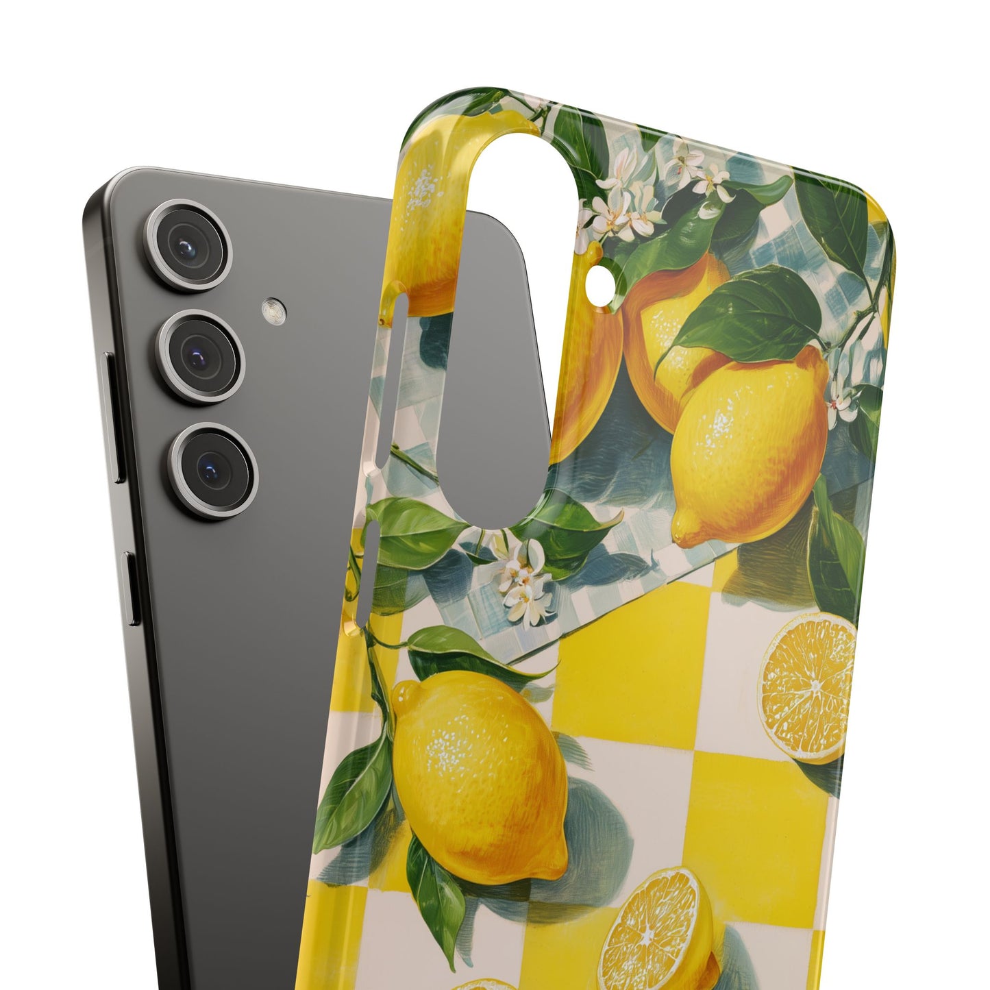Picnic Lemon - Slim Phone Case