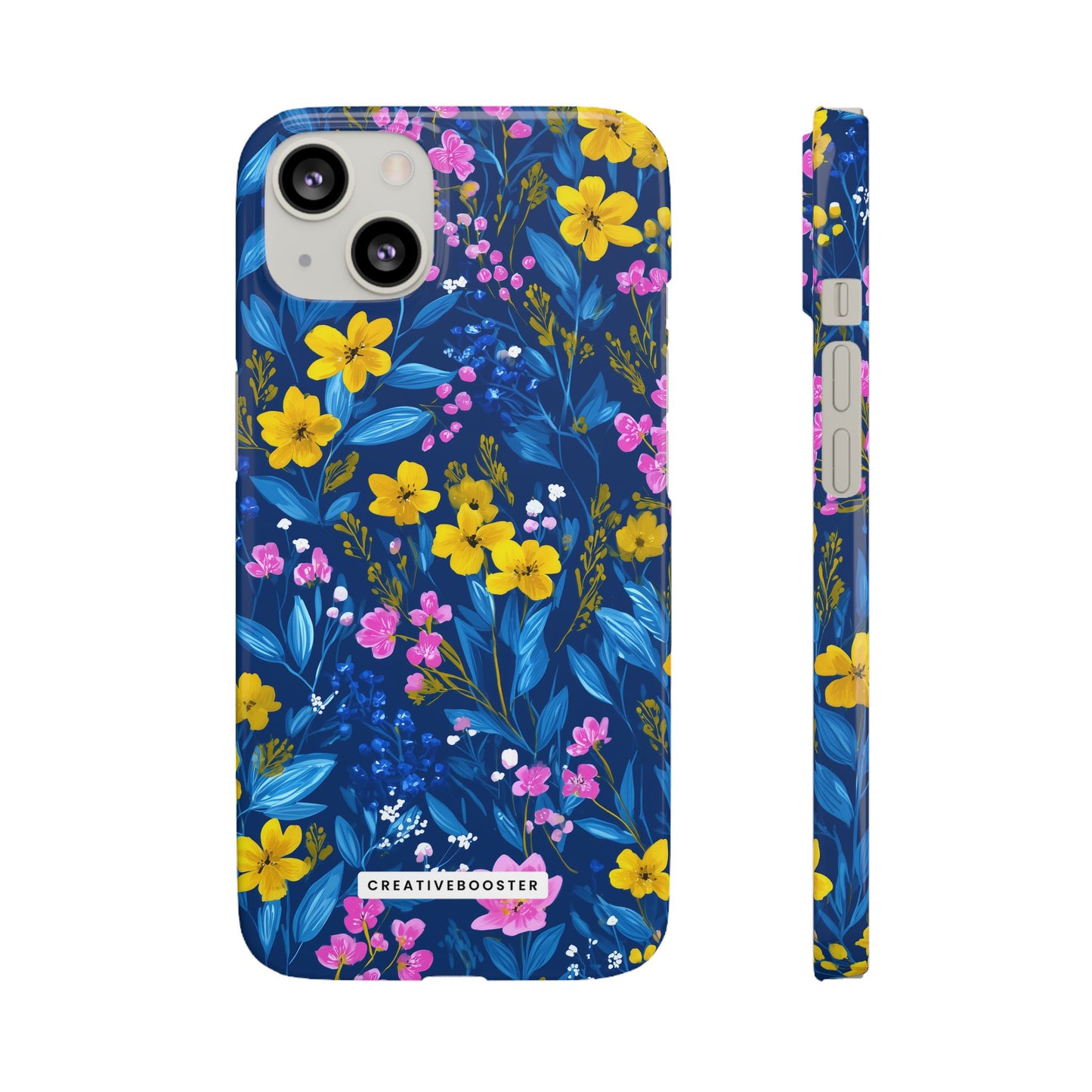 Midnight Petals - Slim Phone Case