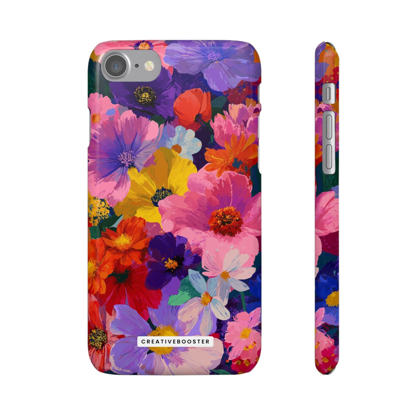Painted Petals - Slim Phone Case