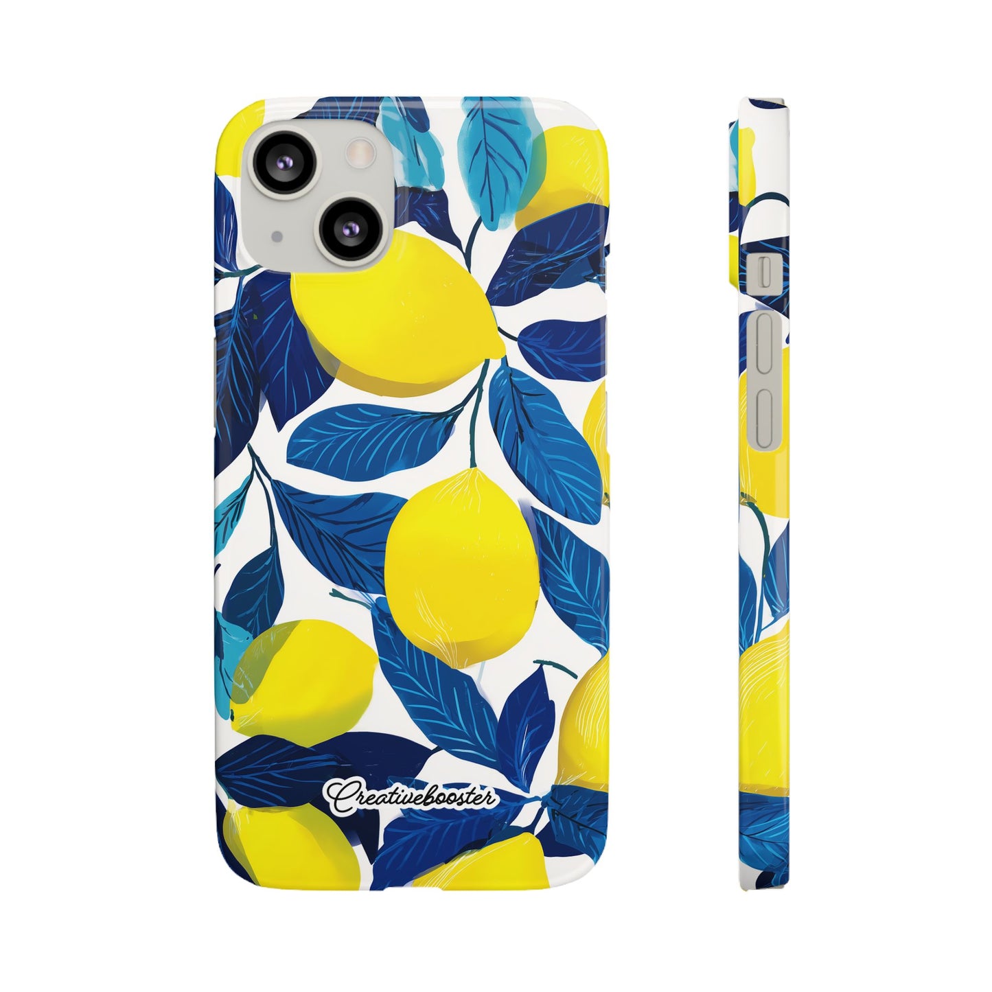 Midnight Citrus - Slim Phone Case