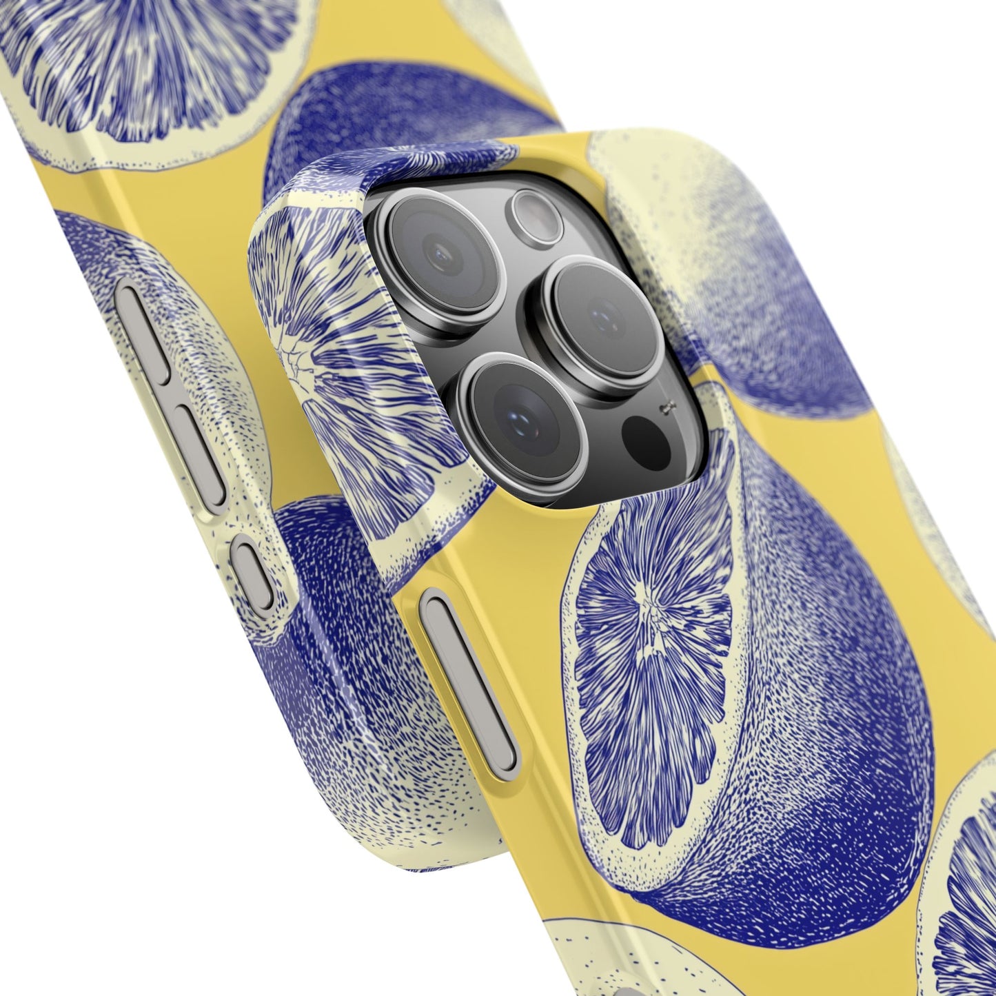 Indigo Citrus - Slim Phone Case