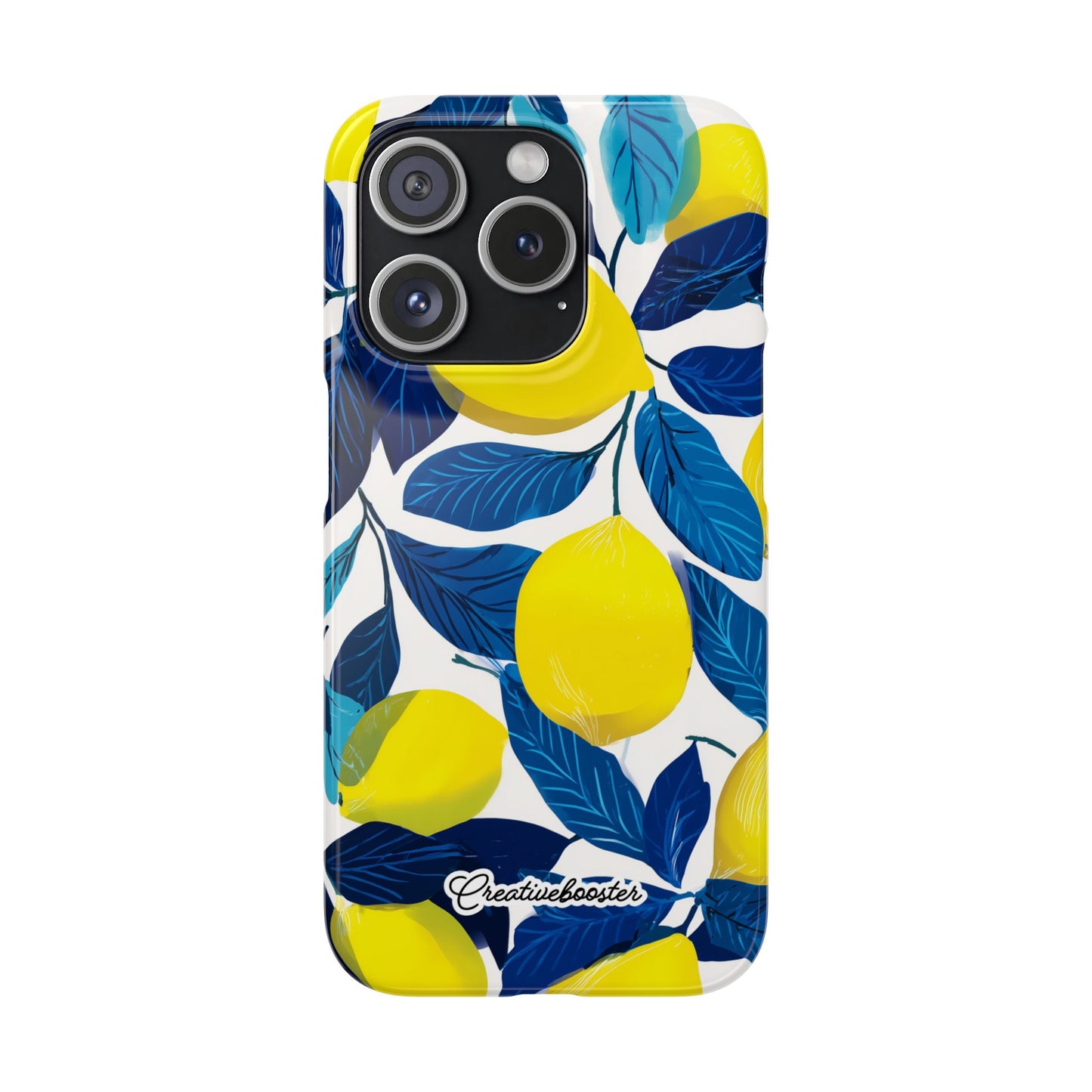 Midnight Citrus - Slim Phone Case