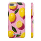 Retro Lemon - Slim Phone Case