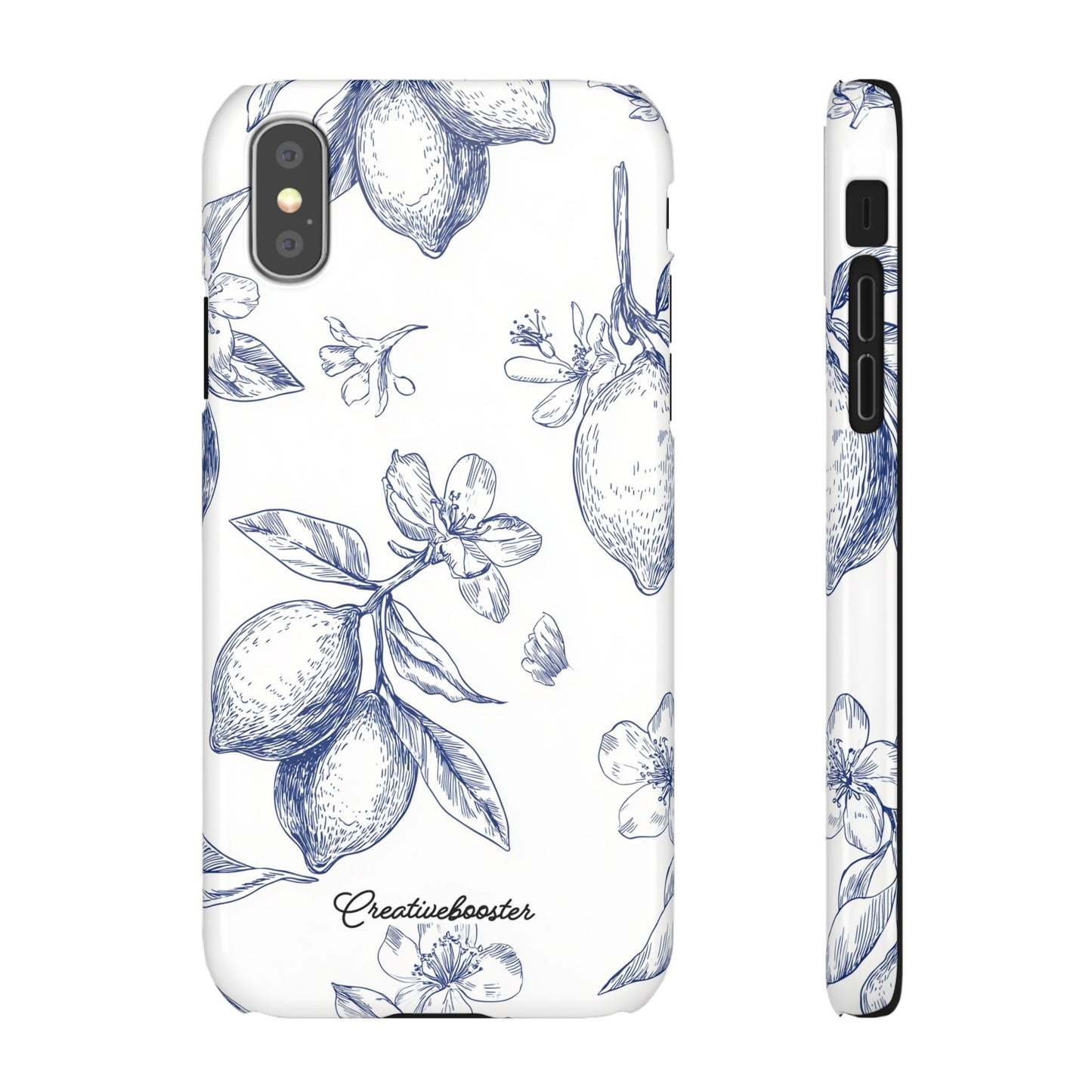 Indigo Sketch - Slim Phone Case