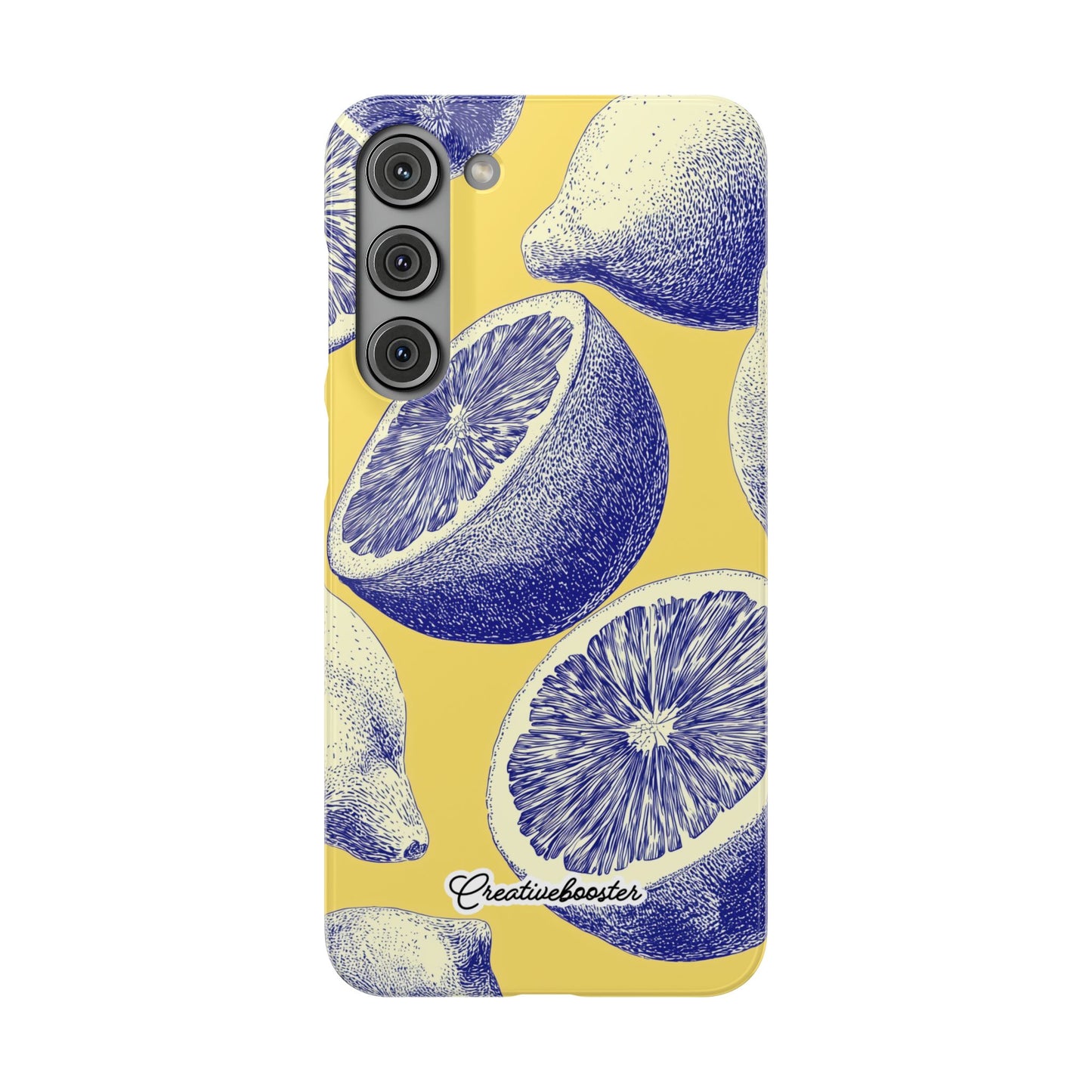 Indigo Citrus - Slim Phone Case