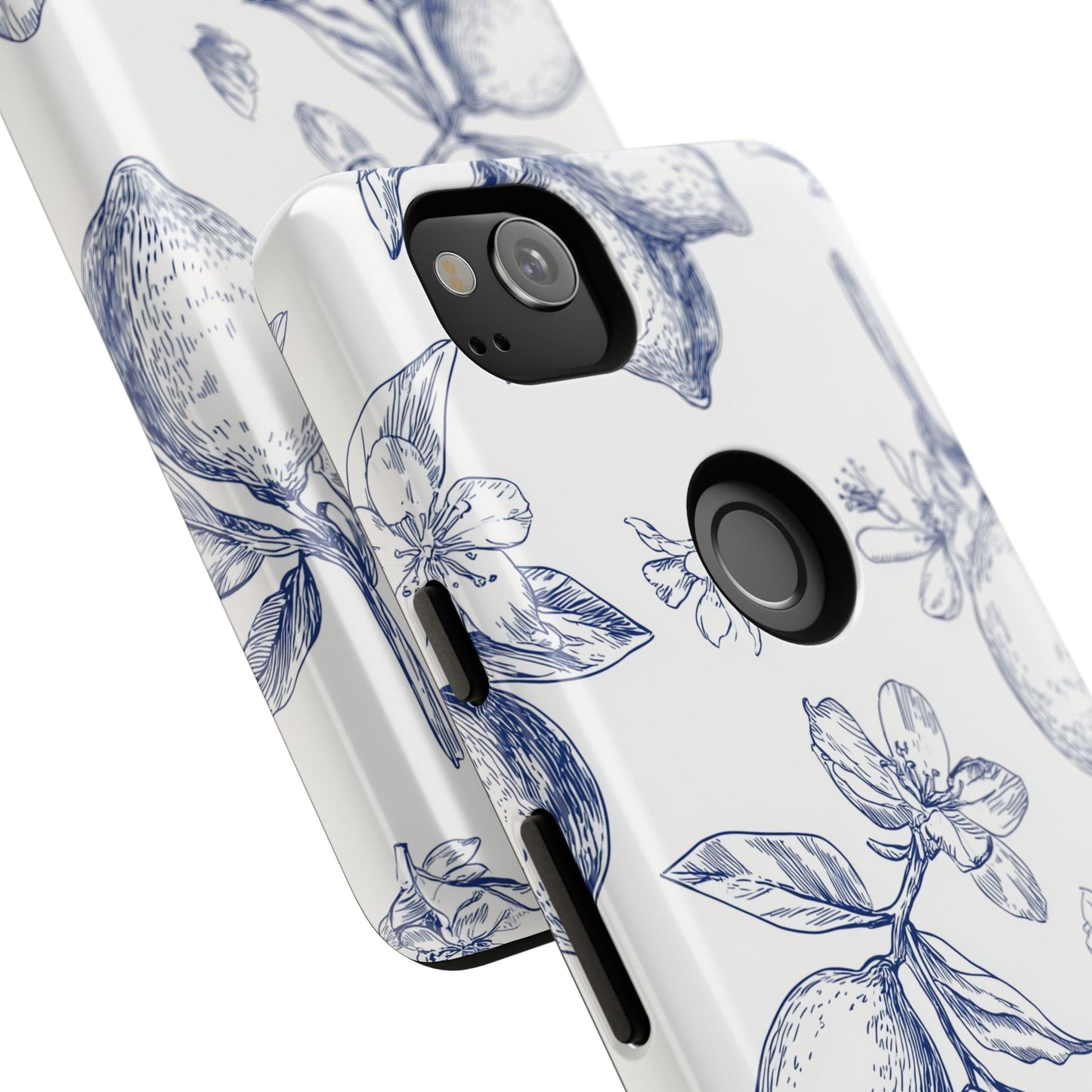 Indigo Sketch - Tough Phone Case