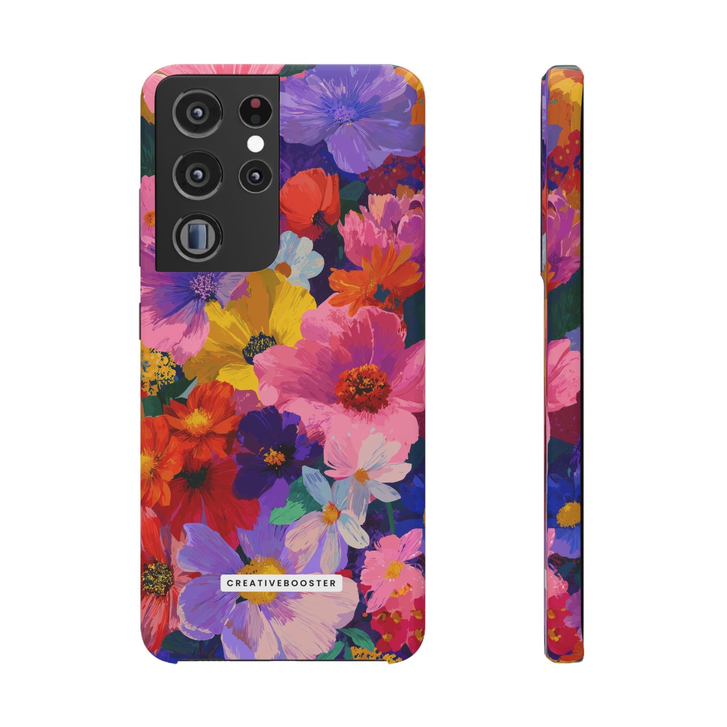 Painted Petals - Slim Phone Case