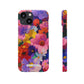 Painted Petals - Slim Phone Case