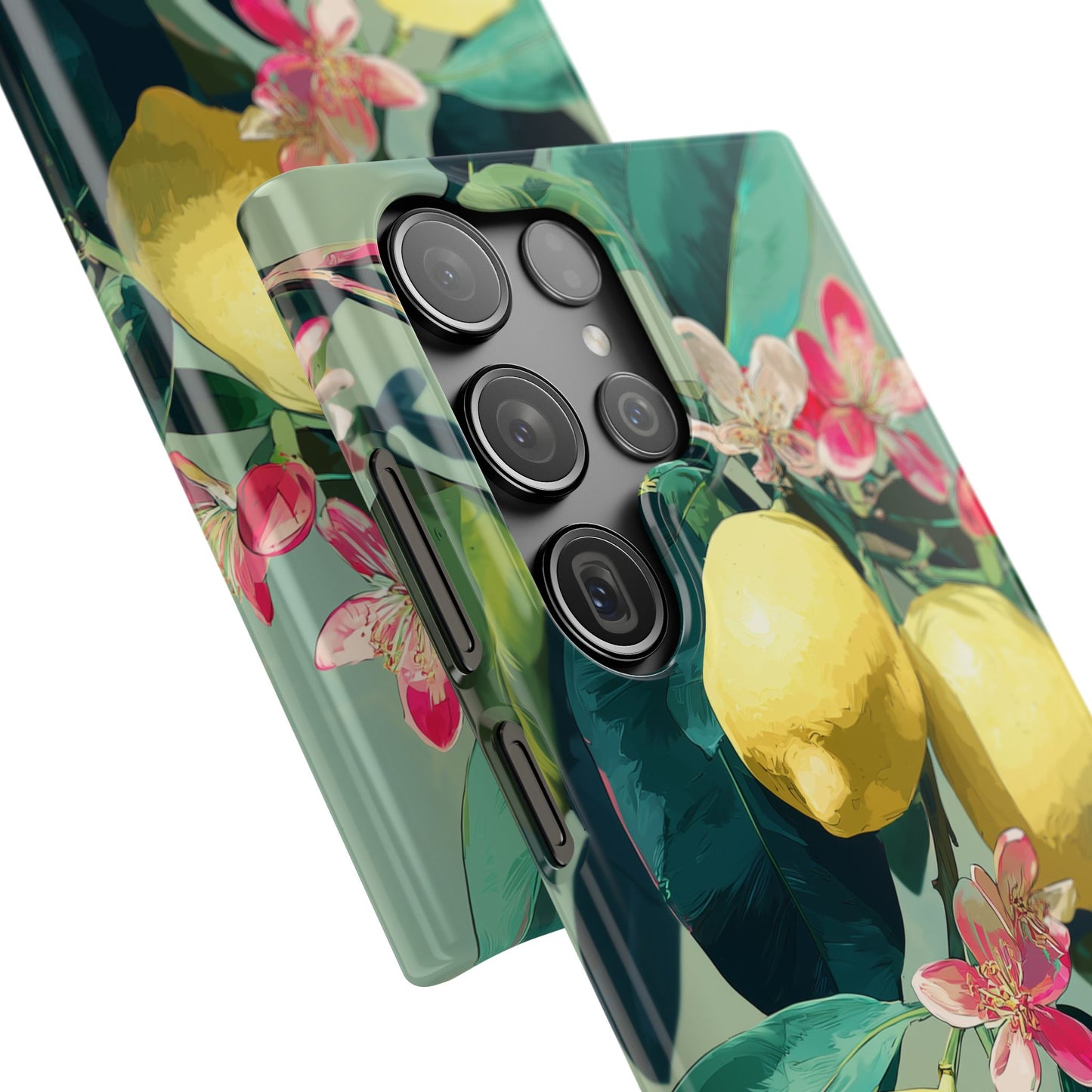Lemon Bloom - Slim Phone Case