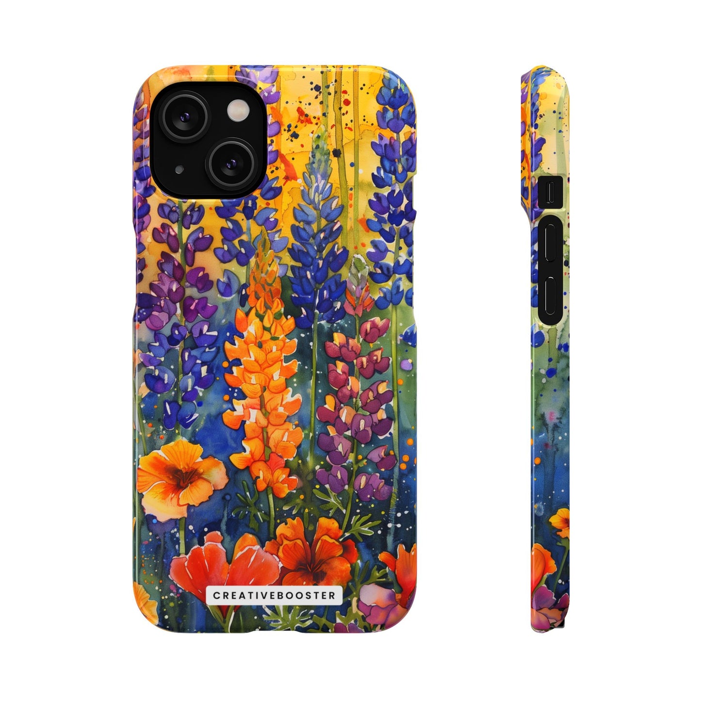 Sunset Lupine - Slim Phone Case