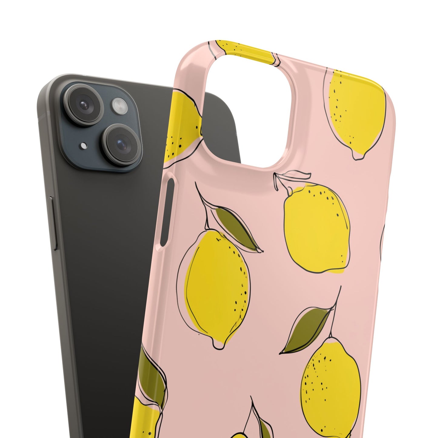 Citrus Sketch - Slim Phone Case