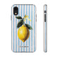 Ribbon Lemon - Tough Phone Case