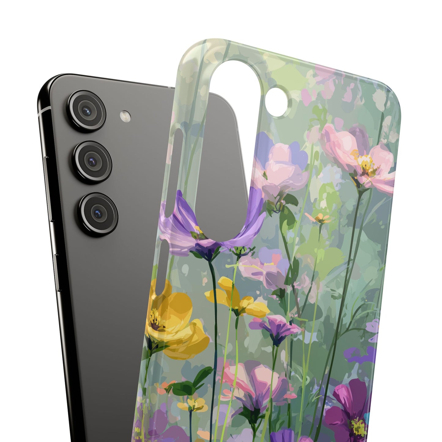 Pastel Bloom - Slim Phone Case