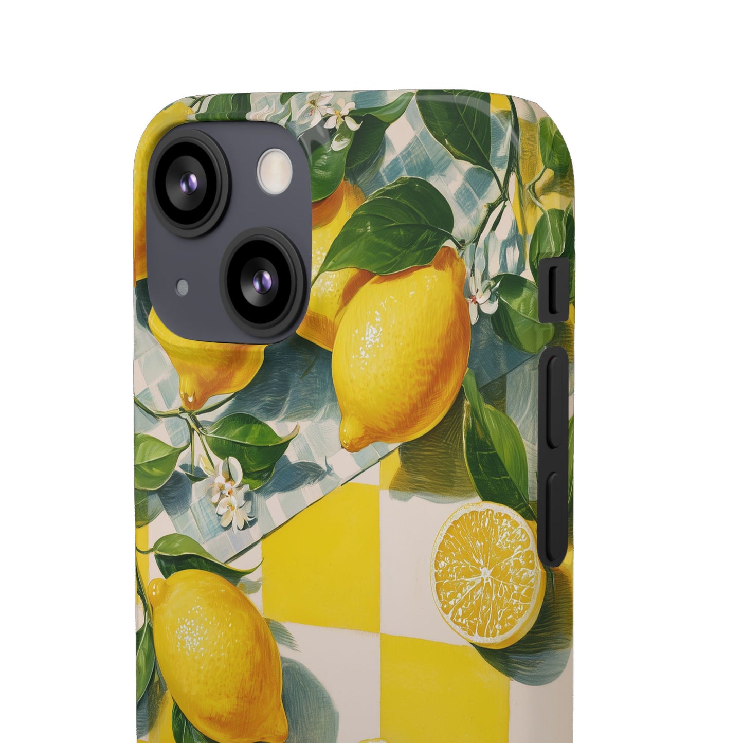 Picnic Lemon - Slim Phone Case