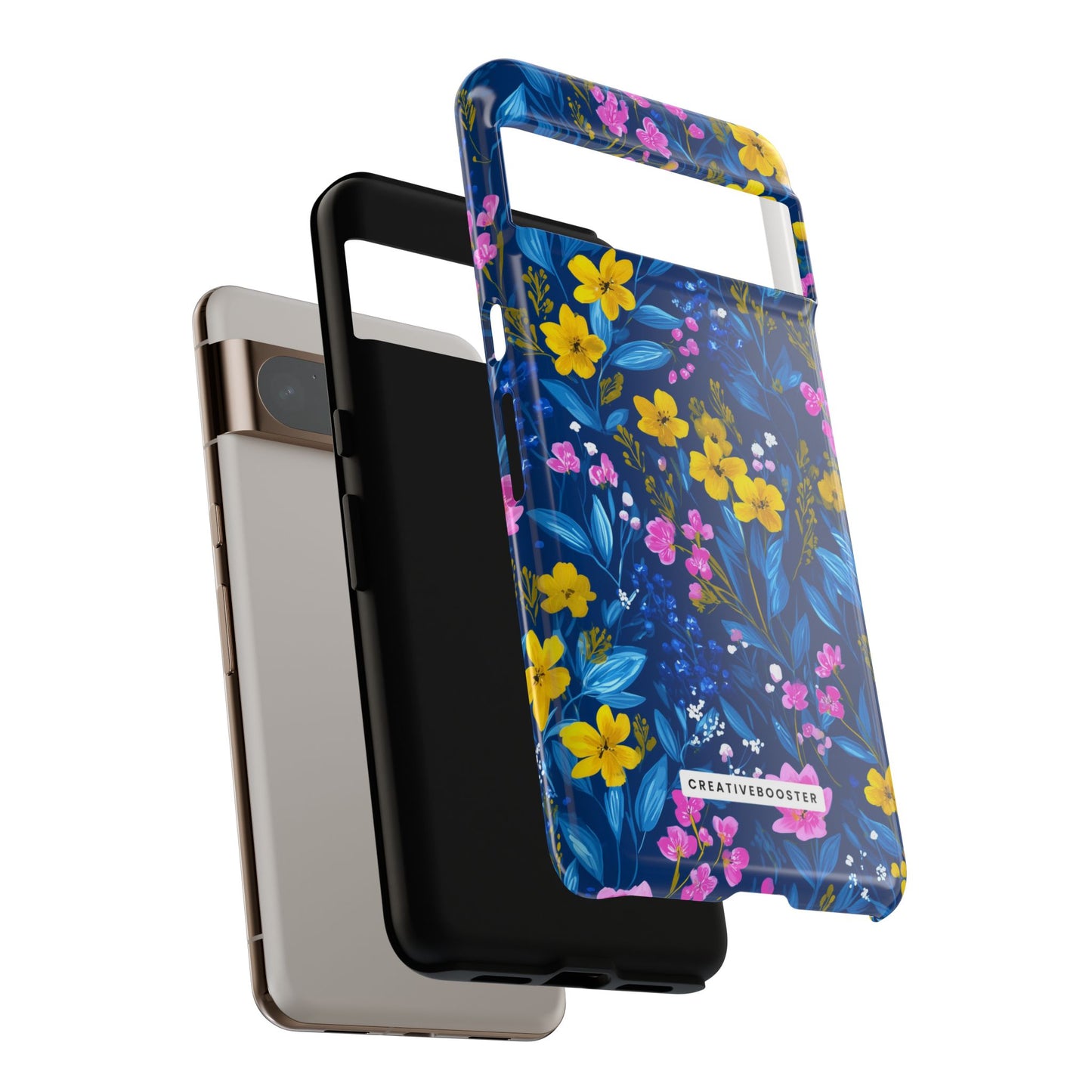 Midnight Petals - Tough Phone Case