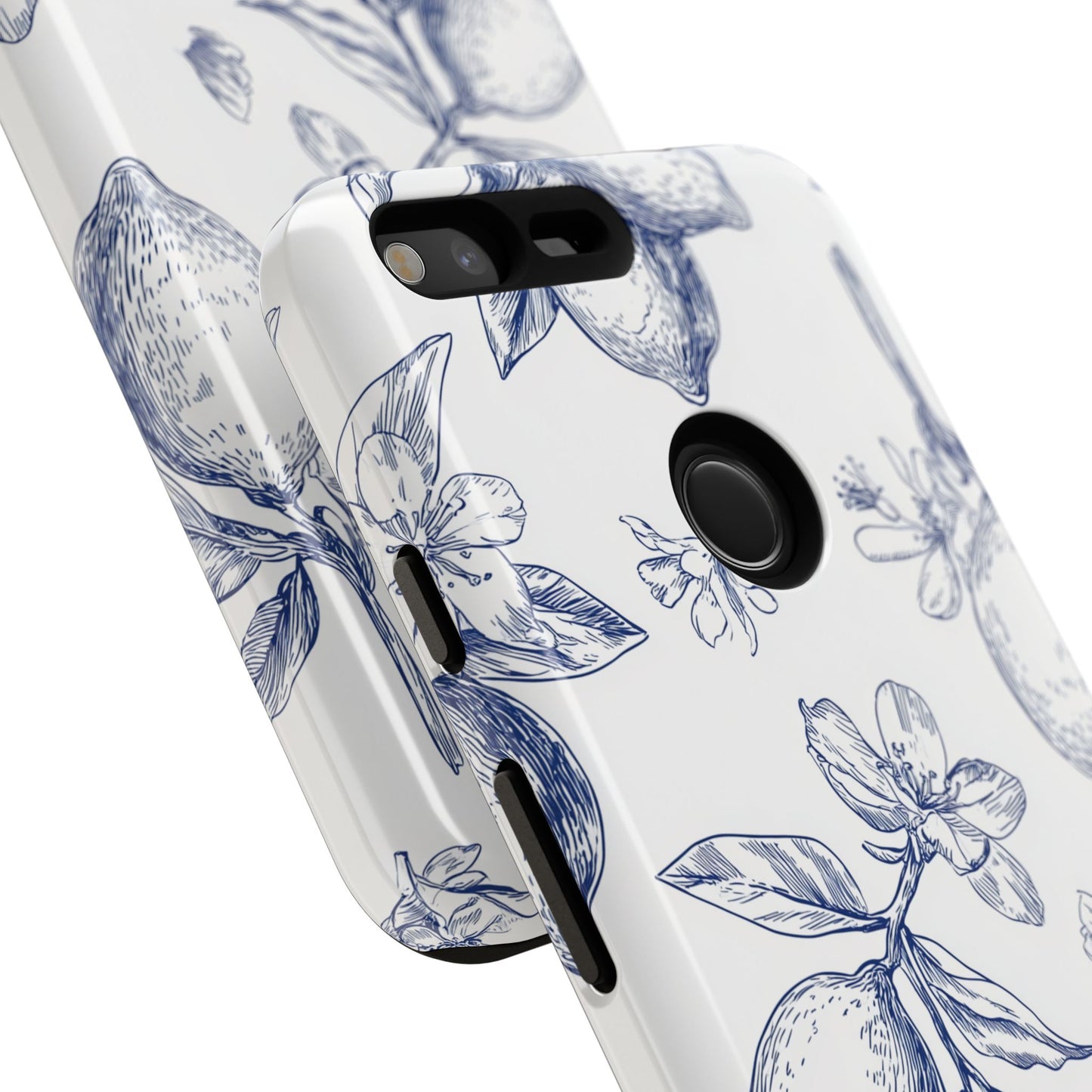 Indigo Sketch - Tough Phone Case