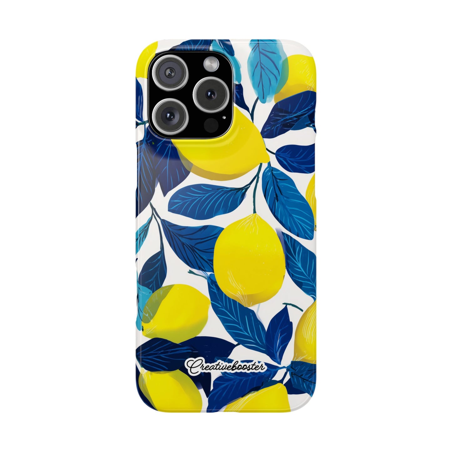 Midnight Citrus - Slim Phone Case