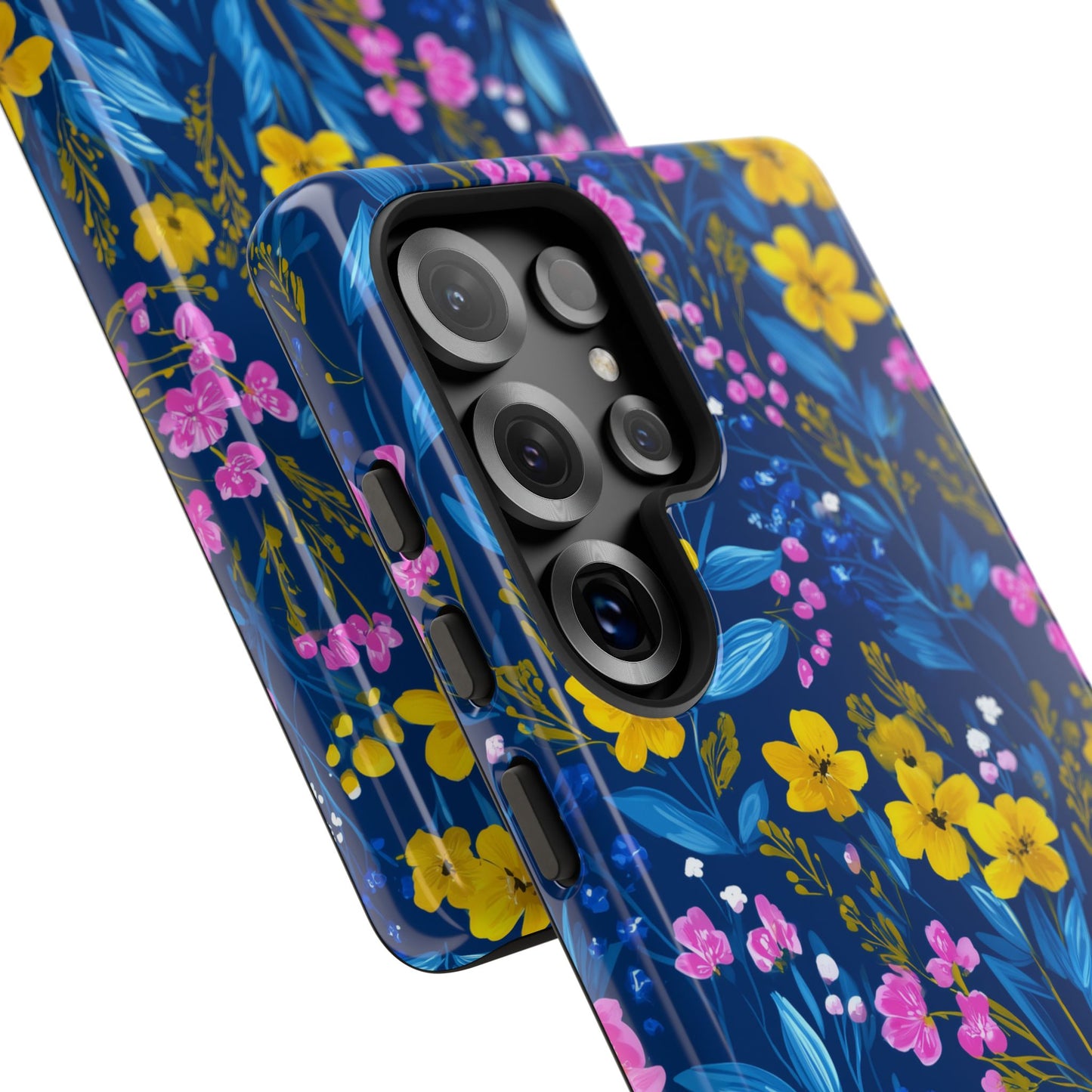 Midnight Petals - Tough Phone Case