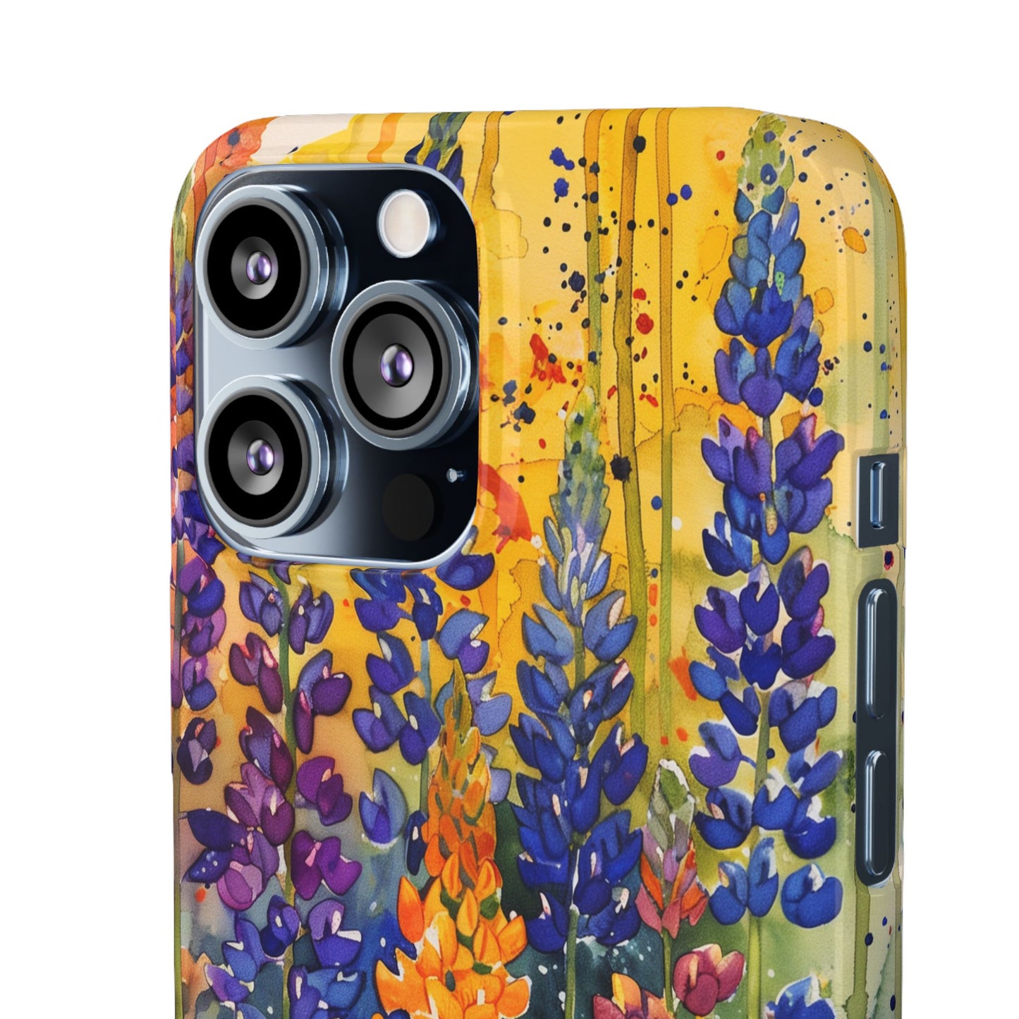 Sunset Lupine - Slim Phone Case