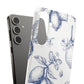 Indigo Sketch - Slim Phone Case
