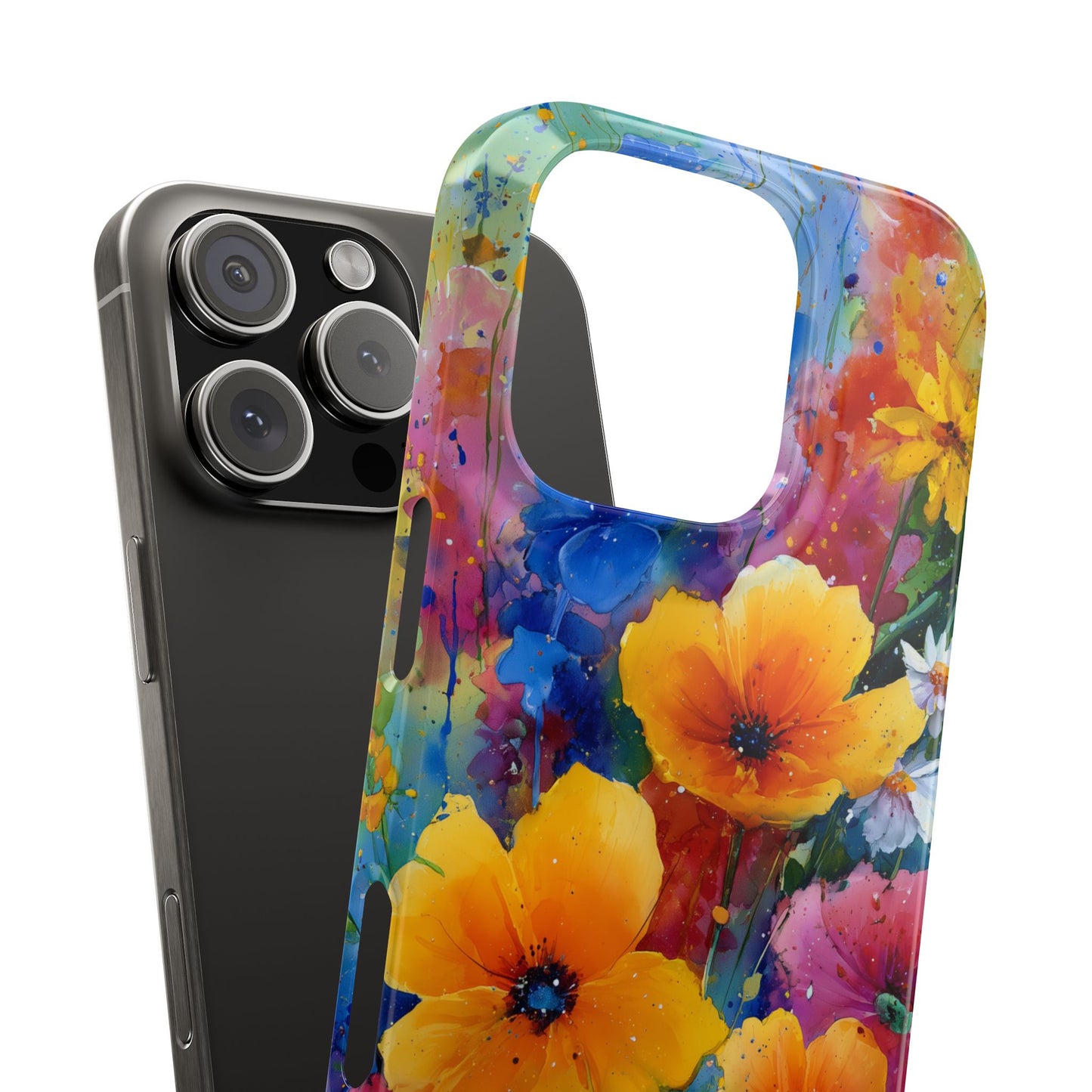 Color Splash - Slim Phone Case