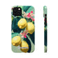 Lemon Bloom - Slim Phone Case